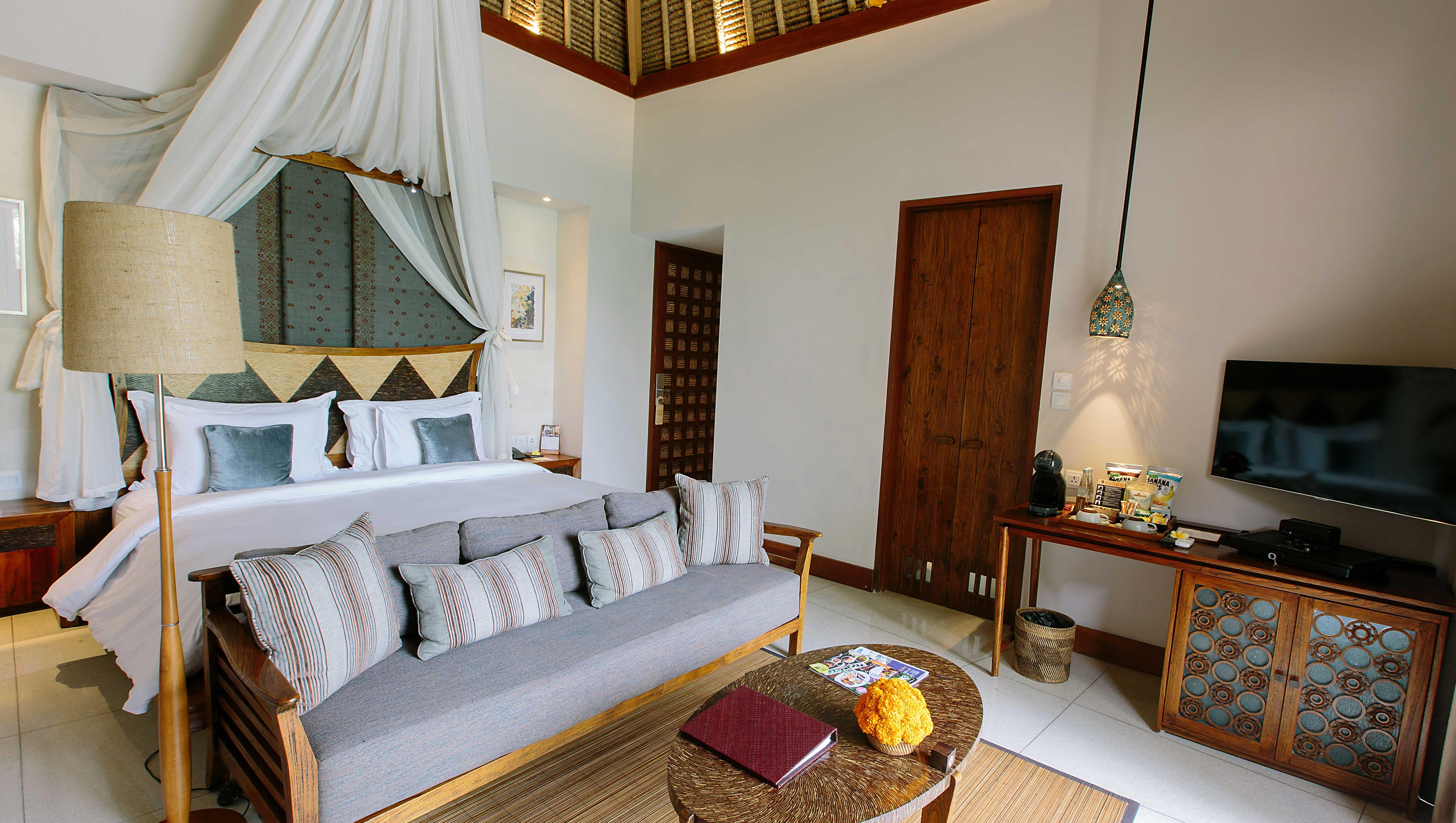 Tejaprana Resort & Spa Убуд Екстериор снимка A bedroom at the resort