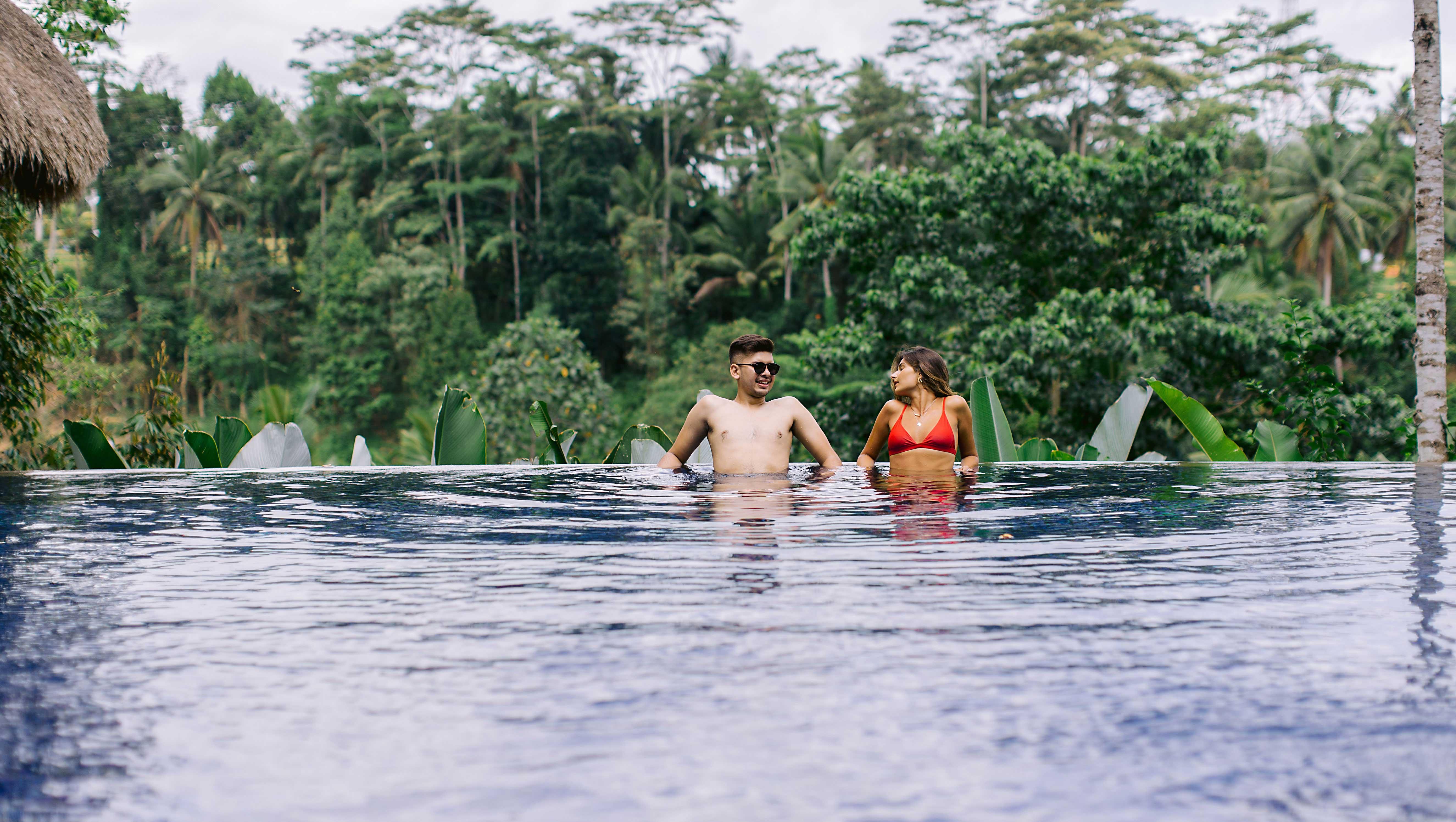 Tejaprana Resort & Spa Убуд Екстериор снимка Tourists at the Blue Lagoon