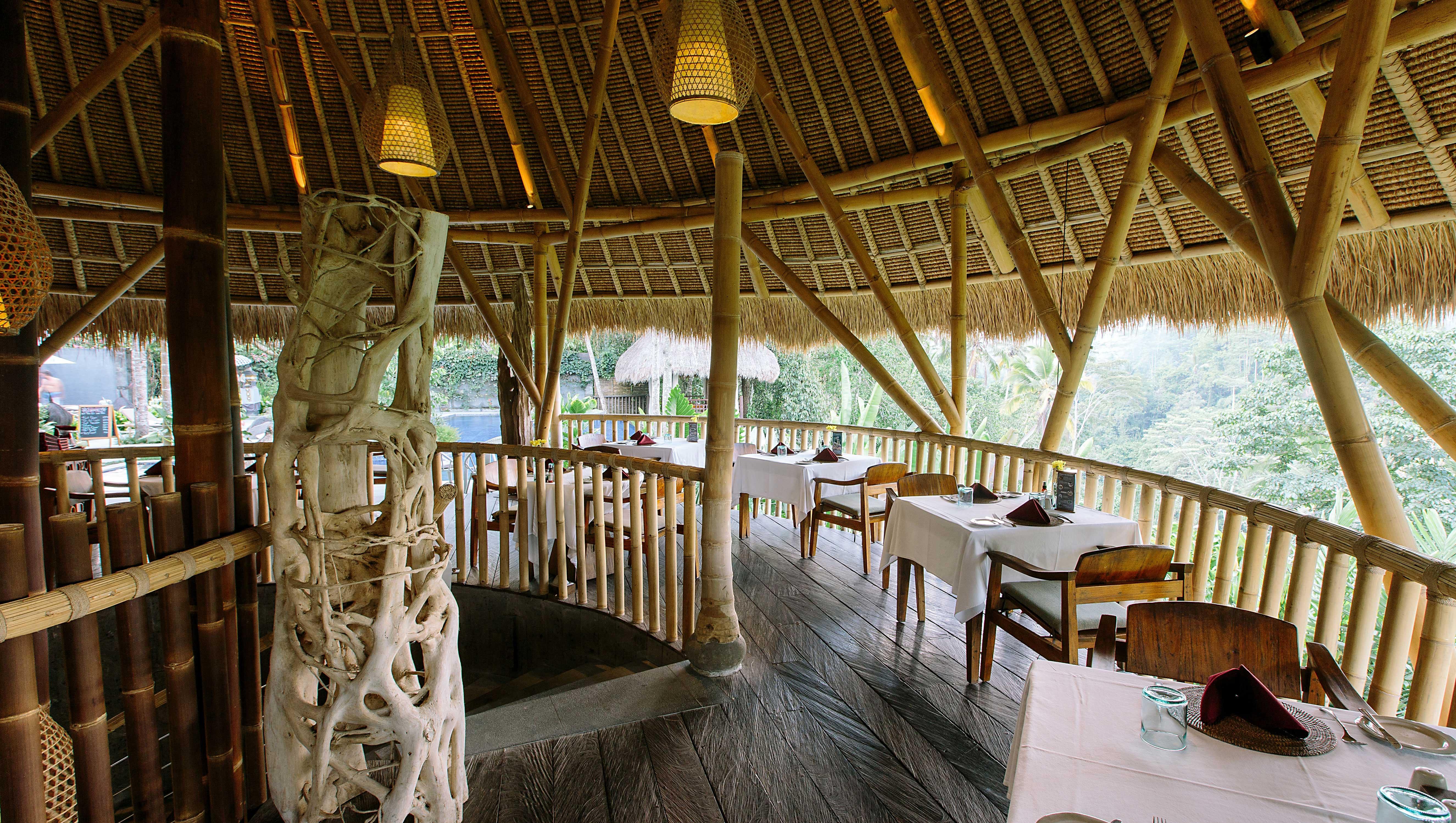 Tejaprana Resort & Spa Убуд Екстериор снимка The restaurant at the resort