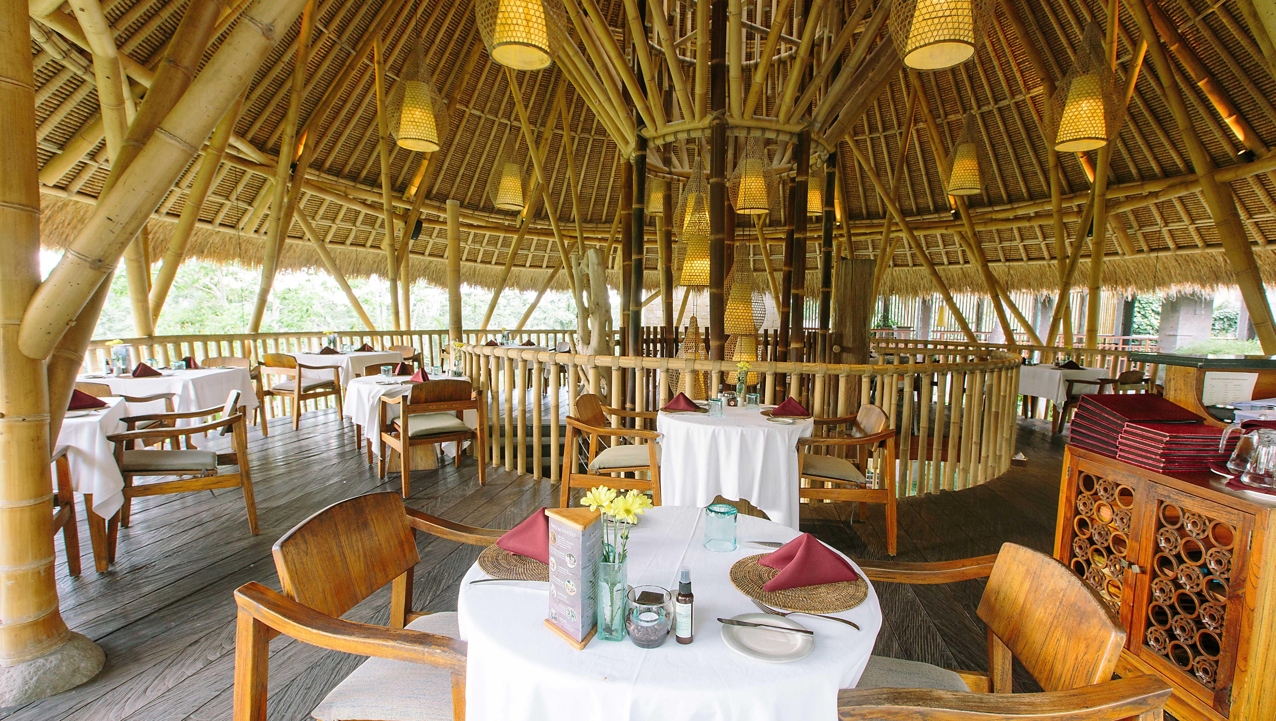 Tejaprana Resort & Spa Убуд Екстериор снимка The restaurant at the resort
