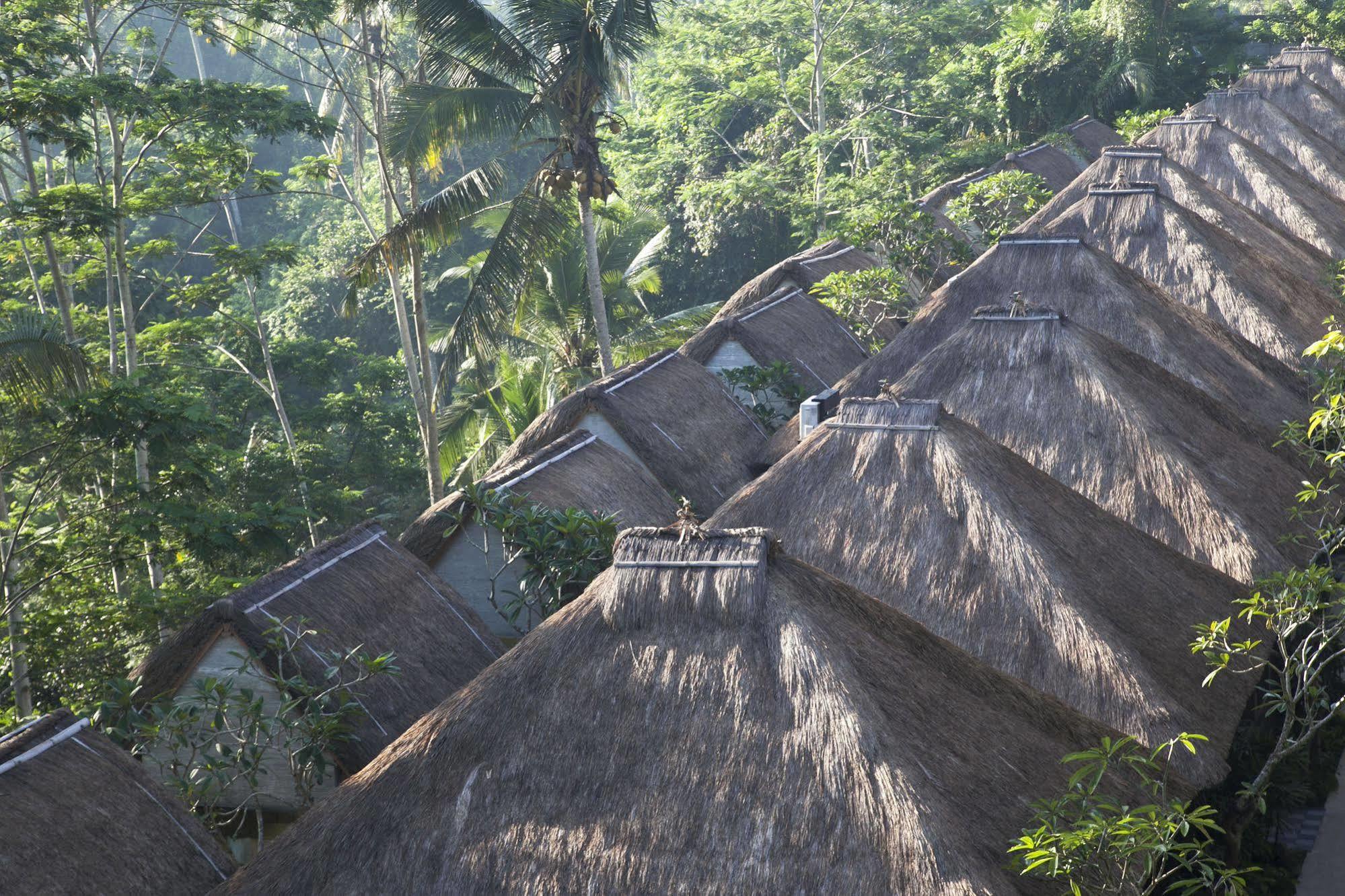Tejaprana Resort & Spa Убуд Екстериор снимка The roofs of the hotel